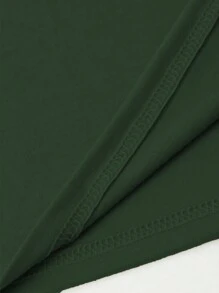 Men T-Shirts - 軍綠色 - 查看 4