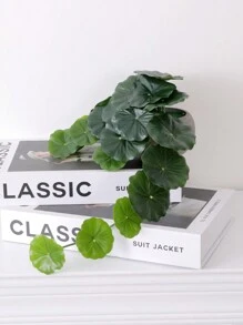 1pc Artificial Money Tree And Wall Hanging Decor - Green - View 6