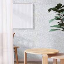 A Roll Of Shiny Silver Self-Adhesive Wallpaper Thickened PVC Waterproof Moisture-Proof Wear-Resistant Detachable Sticker Shiny And Sparkly Just Peel And Stick For Living Room Bedroom Hotel Party Background Wall Home Decoration Wall Sticker Kitchen Tabletop Cabinet Drawer Furniture Renovation And Transformation Gift Wrapping Paper17.7inX196.8/118.1/39.3in