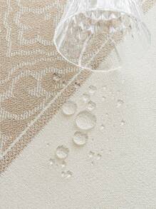 1件长方形防水桌布，多种尺寸可选，适用于厨房、餐厅、婚礼、派对餐桌装饰。