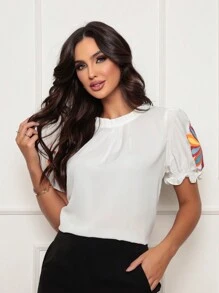 Women Tops - trắng - Xem 4