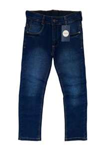 Young Boys Pants - Dark Wash - View 2