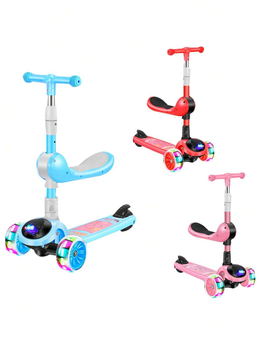 Carrito JUG.28 Luces LED integradas Efectos de sonido interactivos Niños Estimula la actividad física y la diversión ELE-GATE - Azul - Ver 1