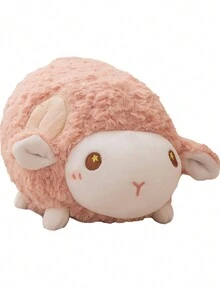 Bobbybear 可愛甜美小羊羔毛絨玩具羊抱枕創意羊玩偶家居裝飾生日禮物 - 粉色 - 查看 10