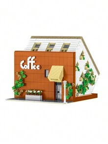 Modelo De Café Al Revés, Bloques De Construcción Modulares, Juguetes De Ladrillo, 1 Juego/3118 Uds. - Multicolor - Ver 1