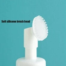 1pcFacial Cleanser Foaming Device Press Type Foaming Device Foam Foam Cup Bottle Special For Facial Cleansing And Hair Washing - White - View 6