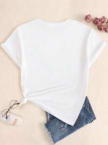 Women T-Shirts - trắng - Xem 2