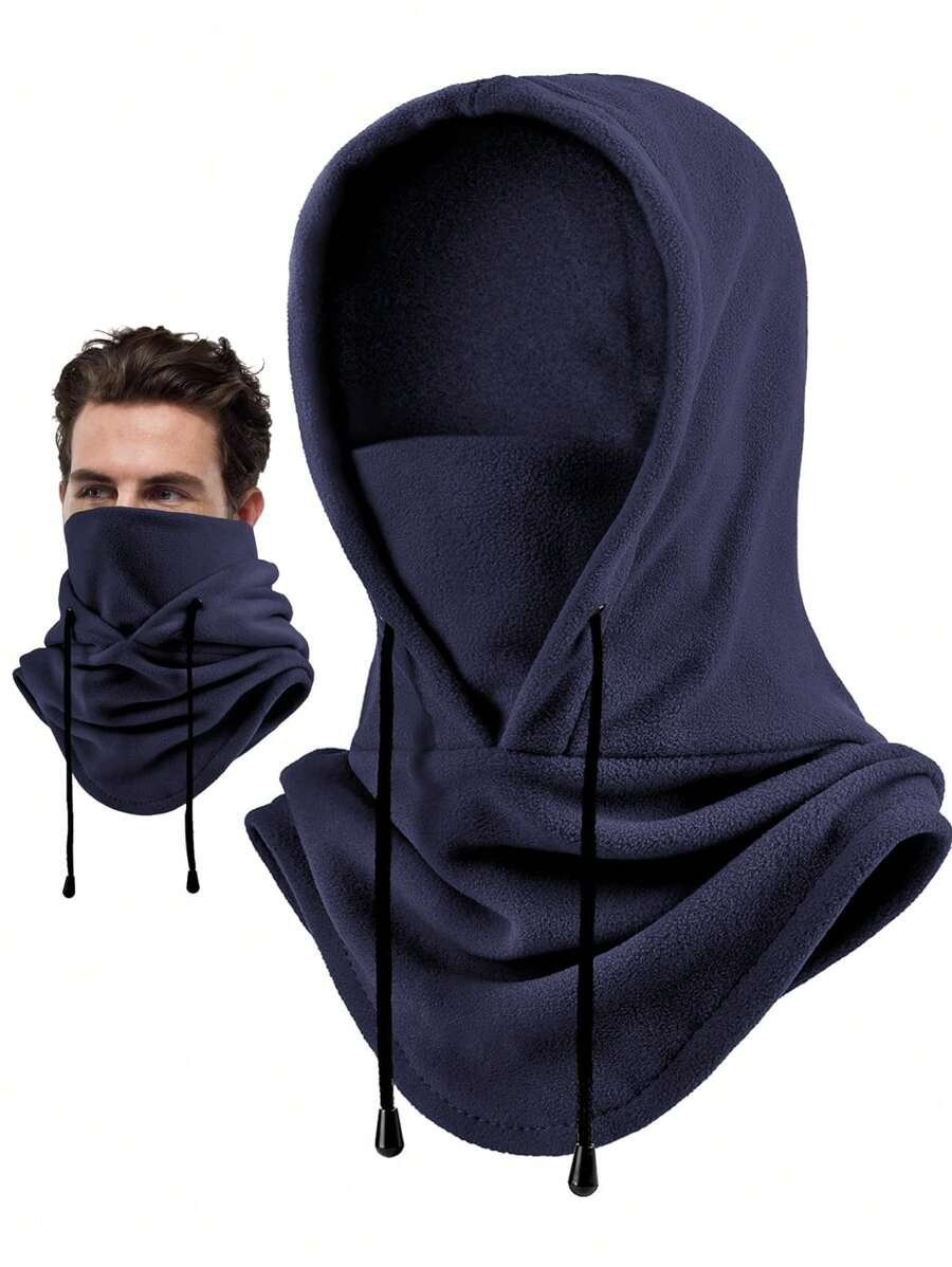Ski Mask For Men Women Balaclava Face Mask Full Winter Mask Breathable Sports Mask Windproof Warmer Fleece Adjustable Winter Mask For Men Women - Navy Blue - View 1