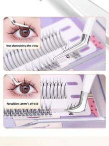 4入組睫毛夾,不鏽鋼精密夾,初學者防刺噴漆睫毛夾,睫毛延伸工具,適用於睫毛延伸 - 白色 - 查看 10