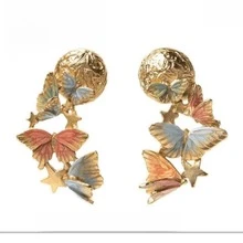 Butterfly Dream Butterfly Flutters Delicate Handmade Butterfly Design Earrings - Butterfly Earrings - View 3