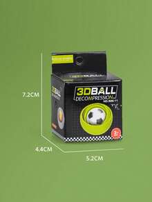 3d Decompression Ball, 3d Infinite Flip Decompression Ball New Way Stress Relief Toy, Random Color Mixing - Black - View 9