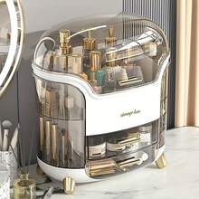 6 件透明塑膠方形盒,4.5 公分/1.77 英寸,鉸鏈蓋儲物容器,適合珠子、diy 工藝品、珠寶和小物品 - 白色 - 查看 3