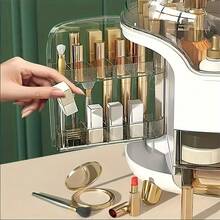 6 件透明塑膠方形盒,4.5 公分/1.77 英寸,鉸鏈蓋儲物容器,適合珠子、diy 工藝品、珠寶和小物品 - 白色 - 查看 9