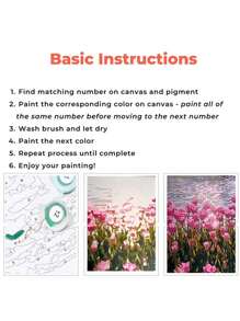 Paint By Number For Adults Canvas, Color By Numbers For Adults,Adults' Paint-By-Number Kits For Room Decor,Ideal Gift 15.7*19.7 Inch,Without Frame-Tree Of Life (15.7x19.7Inch) Without Frameless - White Eagle - View 7