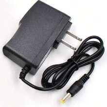 Cargador 12V 1Amp. Eliminador para Bocina, Punta Amarilla 4.0mm x 1.7mm - Negro - Ver 2