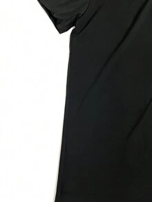 Men T-Shirts - 黑色 - 查看 3