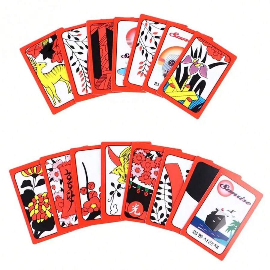 Gostop、go Stop、韓國花札、桌上遊戲、抽牌、撲克牌、韓國花札、桌上遊戲牌、熱門家庭派對桌遊、go-stop花札