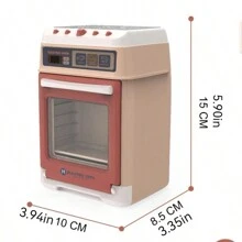 1pc Children'S Roleplay Electronic Washing Machine Toy For Kitchen, Boy And Girl Pretend Play Home Appliance Set(Battery Not Included) - Oven Model - View 6
