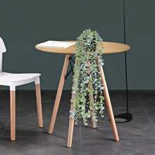 1件人造葡萄柚叶壁挂，家居装饰，婚礼装饰，户外花园窗台装饰，生日派对，情人节，新年装饰，毕业礼物 - Eucalyptus with pot - 查看 8