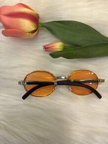 Women Sunglasses - trái cam - Xem 5