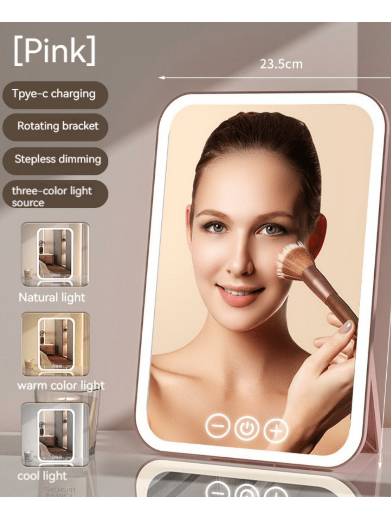 1pc-white-led-lighted-makeup-mirror-with-adjustable-brightness-settings