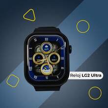 LG62 ULTRA Reloj digital , Llamadas bluetooth - Negro - Ver 2