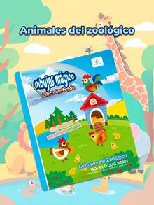 Libro JUG.ST Colorear con Agua Diseños Diversos Niños Estimulación creativa y desarrollo cognitivo ELE-GATE - JUG.ST001 - Ver 3