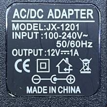 Cargador 12V 1Amp. Eliminador para Bocina, Punta Amarilla 4.0mm x 1.7mm - Negro - Ver 6