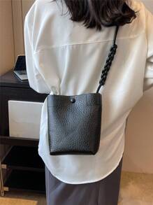 Mini New Fashion Versatile Barrel-Shaped Shoulder Bag Women Phone IPhone Bag Pouch Phone Pouch Phone Bag Women For Women Wallet Purse Wallet