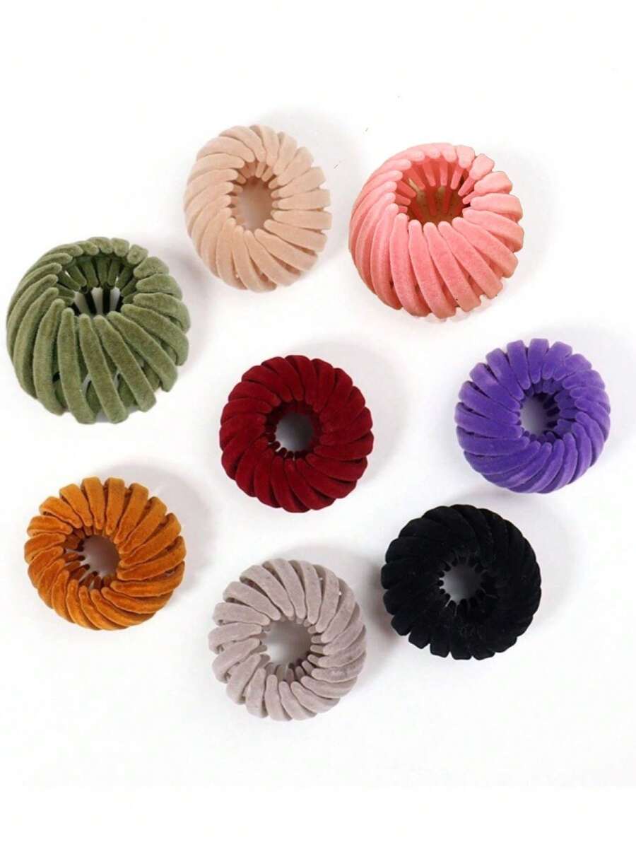 1 Kẹp Tóc Tổ Chim Magic, Kẹp Tóc Vuốt Tóc Cho Nữ, Kẹp Tóc Tổ Chim Magic, kẹp Tóc Slouchy Tổ Chim Dành Cho Tóc Mỏng Thông Thường - màu đen - Xem 1
