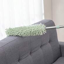 1pc Chenille Anti-Static Retractable Dust Brush For Cleaning - Blue - View 7