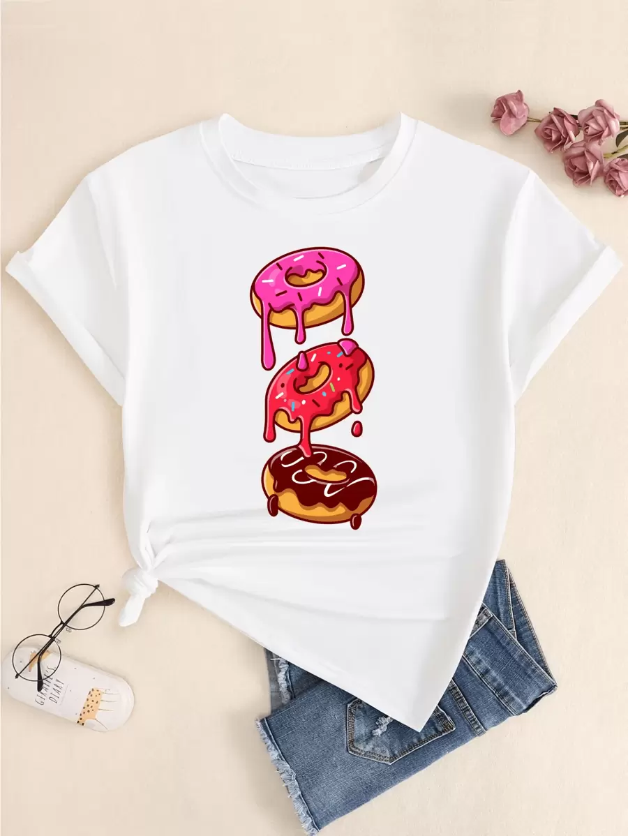 Women T-Shirts - trắng - Xem 1