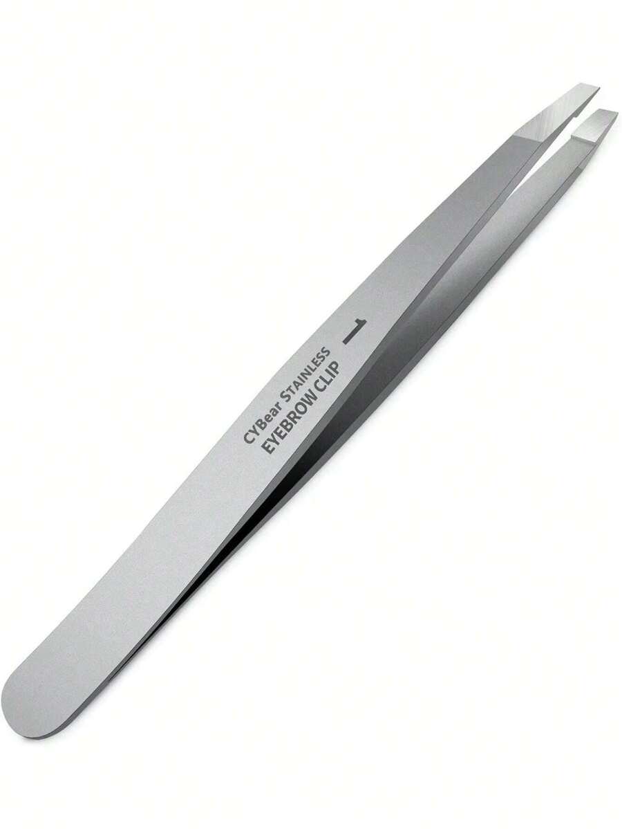 Professional Hair Removal Tweezers, 1pc Stainless Steel Tweezers - Especially Suitable For Removing Facial Hair, Ingrown Hair And Splinters,Makeup,Cheap,Room Decor,Vanity,Travel,Bedroom,Makeup Accessories,Tweezers
