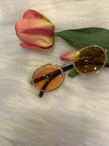 Women Sunglasses - trái cam - Xem 2