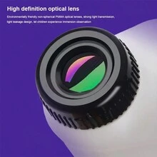 1 件袖珍顯微鏡,手提手持迷你顯微鏡玩具,顯微鏡 60x-120x 附 Led 燈 - 白色 - 查看 9