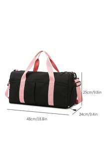 Borsa sportiva da donna con funzione di separazione di parti asciutte e bagnate per nuoto e allenamento, borsa da viaggio di grande capacità per brevi distanze, borsa per il trasporto, borsa da weekend, borsa da viaggio, organizer da viaggio, borsa da palestra, regalo di Natale per donne e ragazze, regalo di compleanno per mamma, amica, borsa da palestra, borsa sportiva, pack per vacanza, Ringraziamento, regali di ringraziamento, borsa per il viaggio, borsa da notte, borsa da viaggio, borsa da college, borsa da viaggio, borsa per ospedale, borsa invernale
