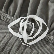 1pc Sofa Bed Cover Leaf Pattern High Elasticity Easy To Install Multiple Sizes Jacquard Folding Sofa Bed Cover Universal Pet-Proof Sofa Decoration - Dark Grey - View 12