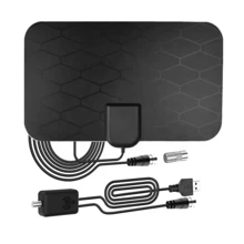 TV Antenna Amplified HD Digital TV Indoor Antenna Support 4K 300 Miles Range Digital Antenna For HDTV Free View Channels - Universal - View 5