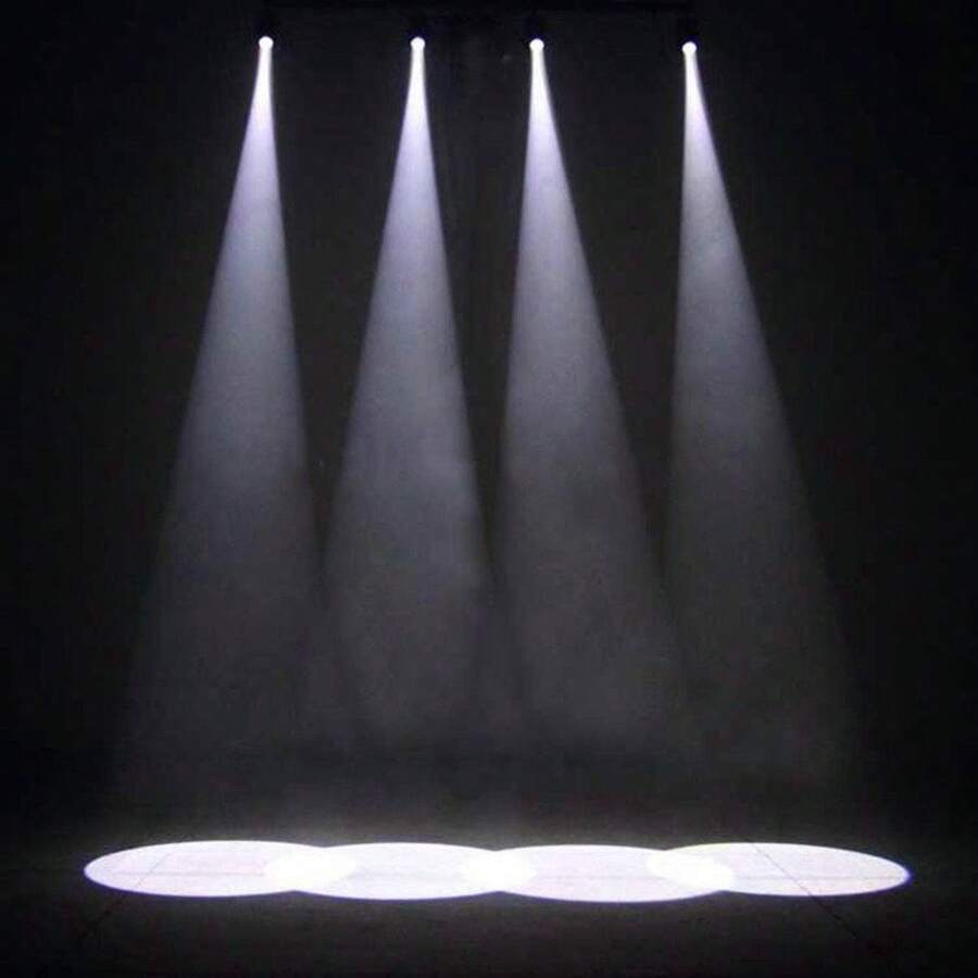 Disco Ball Pin Spot Light With White LED Stage Lighting Beam Spotlight