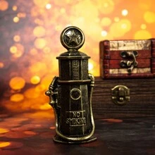 1件創意復古汽油泵裝飾物品 - 金色 - 查看 3