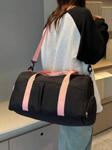 Borsa sportiva da donna con funzione di separazione di parti asciutte e bagnate per nuoto e allenamento, borsa da viaggio di grande capacità per brevi distanze, borsa per il trasporto, borsa da weekend, borsa da viaggio, organizer da viaggio, borsa da palestra, regalo di Natale per donne e ragazze, regalo di compleanno per mamma, amica, borsa da palestra, borsa sportiva, pack per vacanza, Ringraziamento, regali di ringraziamento, borsa per il viaggio, borsa da notte, borsa da viaggio, borsa da college, borsa da viaggio, borsa per ospedale, borsa invernale