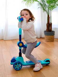 Carrito JUG.28 Luces LED integradas Efectos de sonido interactivos Niños Estimula la actividad física y la diversión ELE-GATE - Rosa - Ver 3