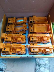 Revolvedora construccion friccion, musical, llantas goma 14 cm