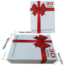 3d夜燈一套發出三種顏色的黃光白光觸控式母親生日禮物母親節禮物父親祝殊禮物盒usb插口桌燈適用於家居照明,可作為情人節禮物贈送 - 黃色 - 查看 8