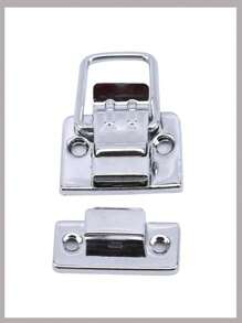 2入組不銹鋼鍍鉻螺栓鎖,適用於箱子、工具箱扣子、化妝箱扣子、行李箱扣子,行李箱工具扣子 - 彩色 - 查看 6