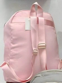 Women Fashion Backpacks - Pink - View 2