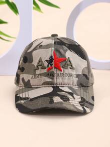 1 男女通用休闲多功能户外运动个性化遮阳防晒迷彩学生教员培训帽棒球帽鸭舌帽 - 彩色 - 查看 2