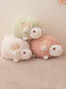 Bobbybear 可愛甜美小羊羔毛絨玩具羊抱枕創意羊玩偶家居裝飾生日禮物 - 粉色 - 查看 4