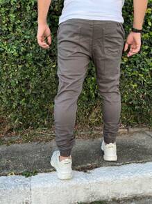 Men Jeans - 深灰色 - 查看 4