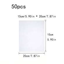 50pcs/Pack Shipping Foam Cushion Bag For Wrapping And Filling Packages During Delivery - White - View 2